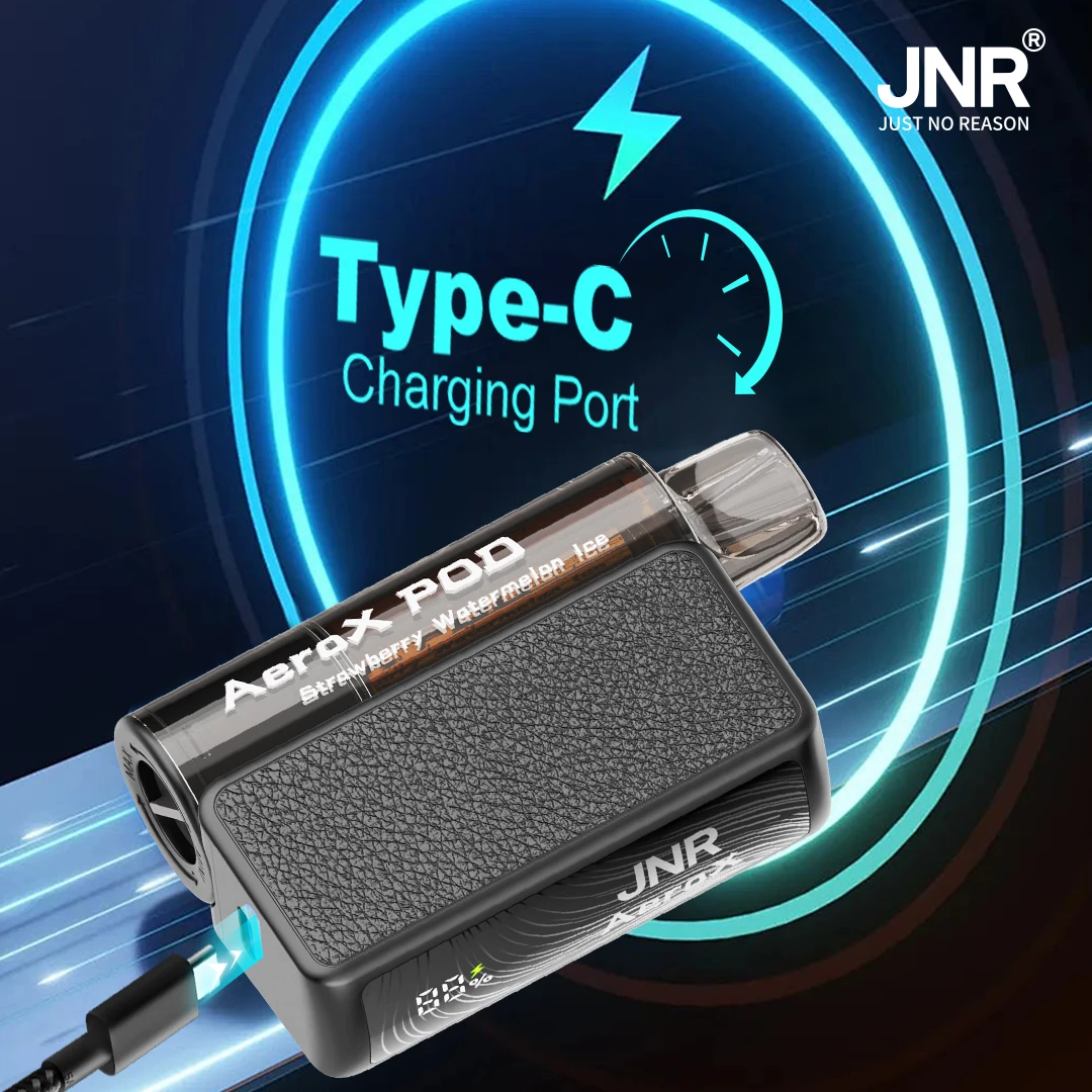 JNR AeroX 32K batterie rechargeable USB-C avec airflow r&eacute;glable